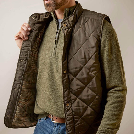 Ariat P27756APPM Quilted Woodside Gilet Bodywarmer - Premium BODYWARMERS from Ariat - Just £142.10! Shop now at Workwear Nation Ltd