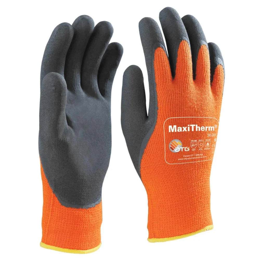 ATG MaxiTherm 30-201 Thermal Lined Latex Foam Palm Cut Gloves (12 Pack) main image 1