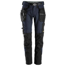  Snickers 6972  FlexiWork, Work Trousers+ Detachable Holster Pockets Navy Blue