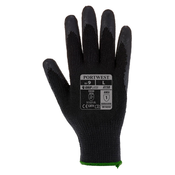 Portwest A150 Classic Grip Latex Glove - Premium GLOVES from Portwest - Just £0.81! Shop now at Workwear Nation Ltd