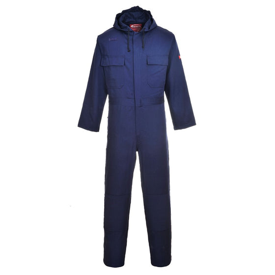 Portwest BIZ6 Bizweld Hooded Coverall - Premium FLAME RETARDANT OVERALLS from Portwest - Just £54.04! Shop now at Workwear Nation Ltd