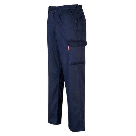 Portwest BZ31 Bizweld FR Cargo Trousers - Premium FLAME RETARDANT TROUSERS from Portwest - Just £35! Shop now at Workwear Nation Ltd