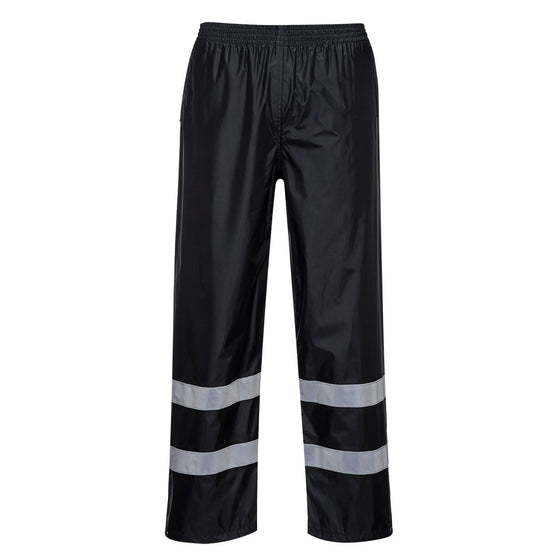 Portwest F441 Classic Iona Rain Hi-Vis Stripe Trousers - Premium WATERPROOF TROUSERS from Portwest - Just £10.70! Shop now at Workwear Nation Ltd
