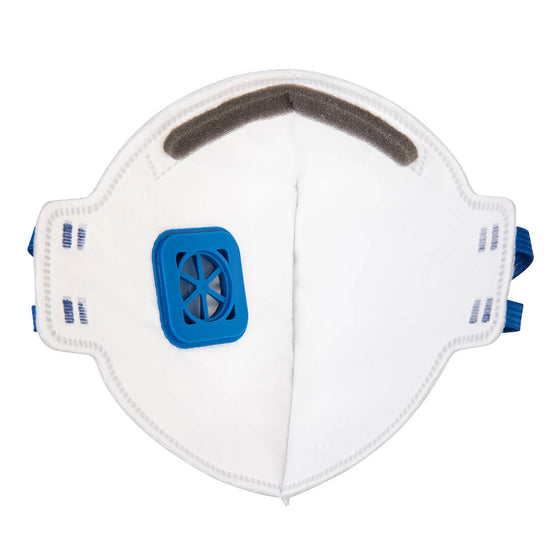 Portwest P251 FFP2 Valved Fold Flat Respirator (Pack of 20) - Premium FACE PROTECTION from Portwest - Just £12.28! Shop now at Workwear Nation Ltd