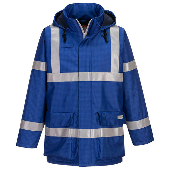 Portwest S785 Bizflame Waterproof Anti-Static FR Jacket - Premium FLAME RETARDANT JACKETS from Portwest - Just £100.44! Shop now at Workwear Nation Ltd