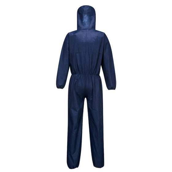 Portwest ST30 BizTex SMS Coverall Type 5/6 (Pk50) - Premium DISPOSABLE WORKWEAR from Portwest - Just £127.63! Shop now at Workwear Nation Ltd