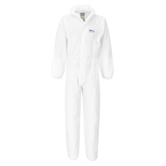 Portwest ST80 BizTex SMS FR Coverall Type 5/6 (Pk50) - Premium DISPOSABLE WORKWEAR from Portwest - Just £144.74! Shop now at Workwear Nation Ltd
