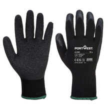  Portwest A100 Grip Glove - Latex - Premium GLOVES from Portwest - Just £1.14! Shop now at Workwear Nation Ltd