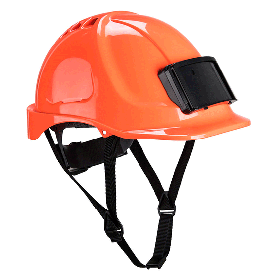 Portwest PB55 Endurance Badge Holder Helmet - Premium HARD HATS & ACCESSORIES from Portwest - Just £15.26! Shop now at Workwear Nation Ltd