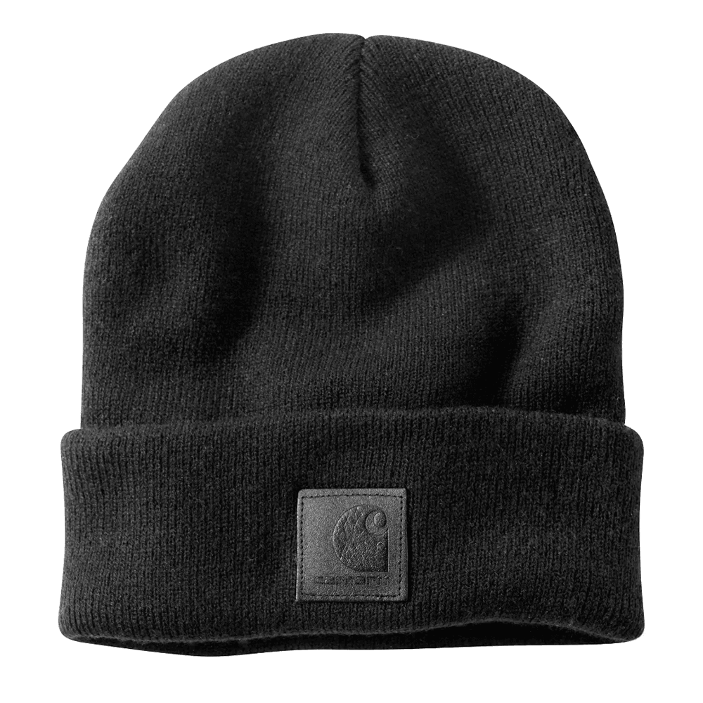 Carhartt 101070 Black Label Watch Beanie Hat Workwear Nation Ltd