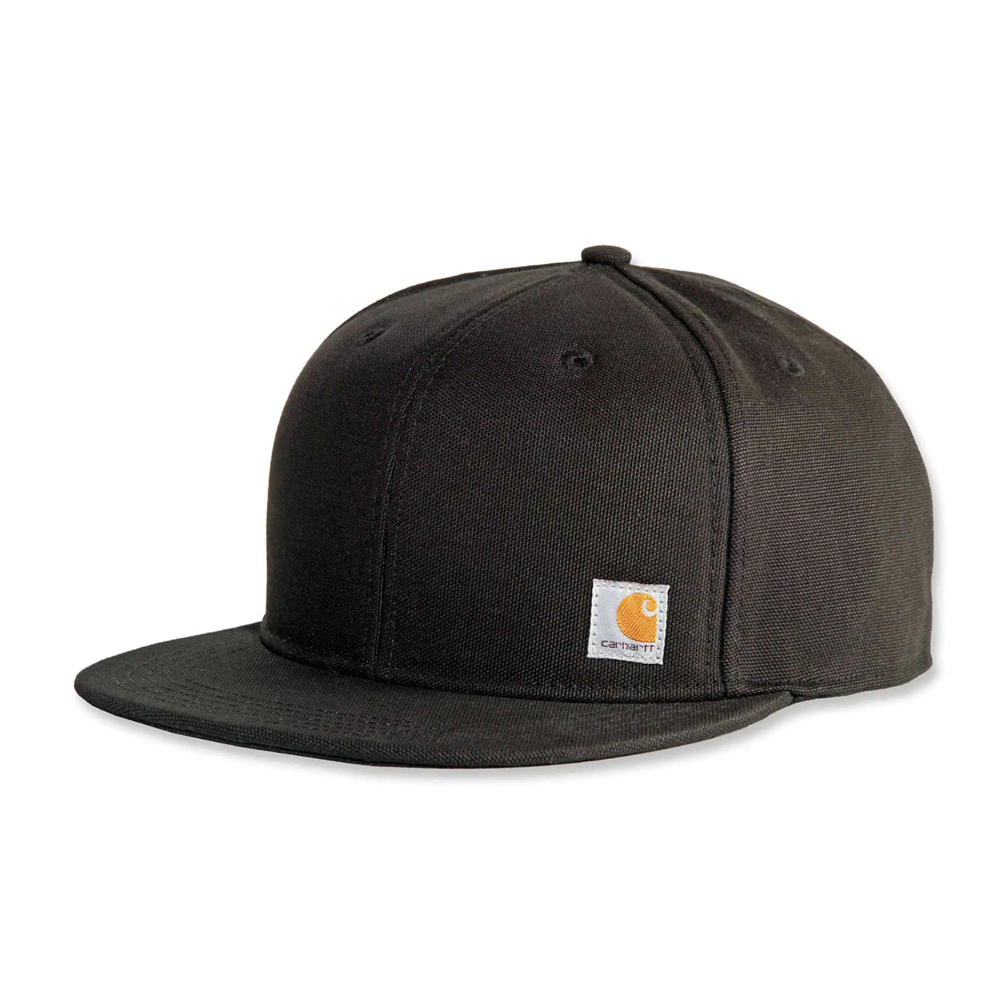 Carhartt 101604 Firm Duck Flat Brim Snapback Baseball Cap