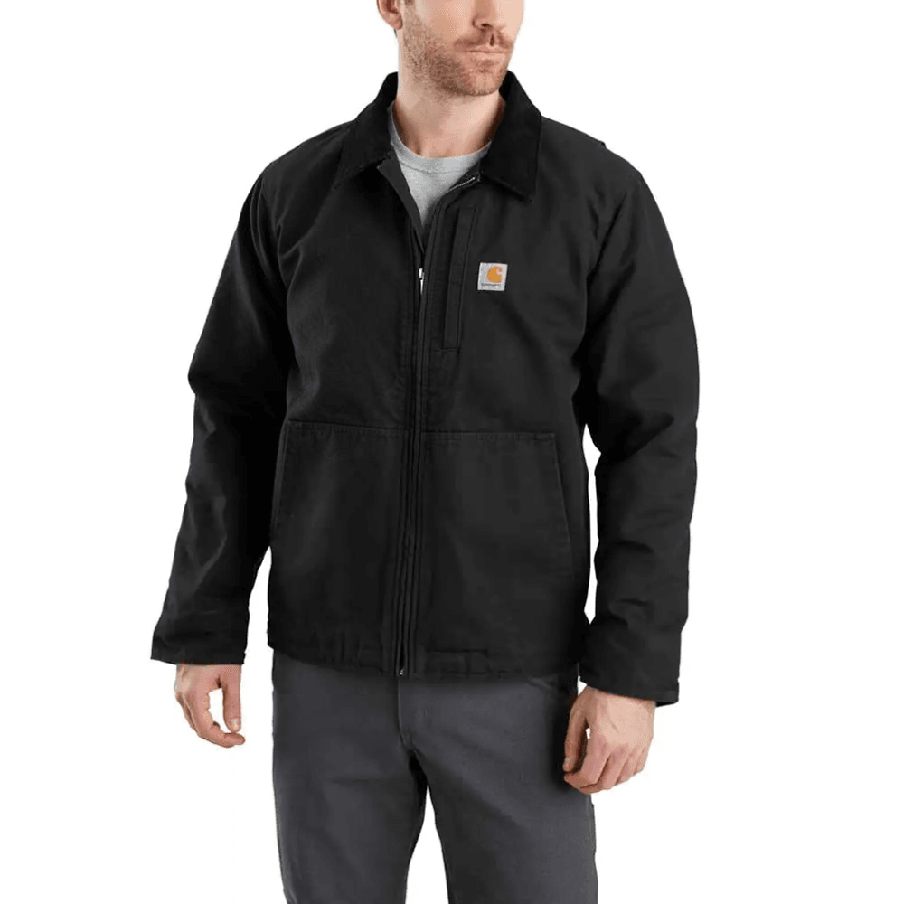 Carhartt 103370 Full Swing Loose Fit Washed Duck Fleece Lined