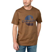  Carhartt 105908 Relaxed Fit Heavyweight Short Sleeve C Graphic T-Shirt Only Buy Now at Workwear Nation!