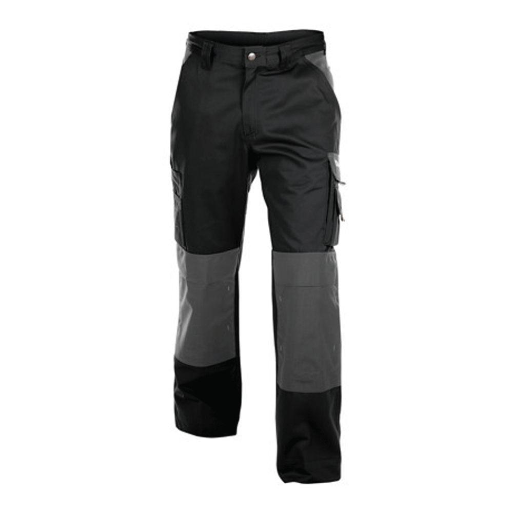 DASSY Boston 200426 TwoTone Kneepad Trousers Black/Grey Workwear
