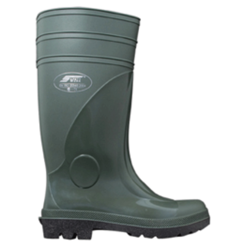 Steel toe cap rubber boots deals