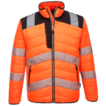  Portwest PW371 PW3 Water Resistant Hi-Vis Baffle Work Jacket Various Colours Only Buy Now at Workwear Nation!