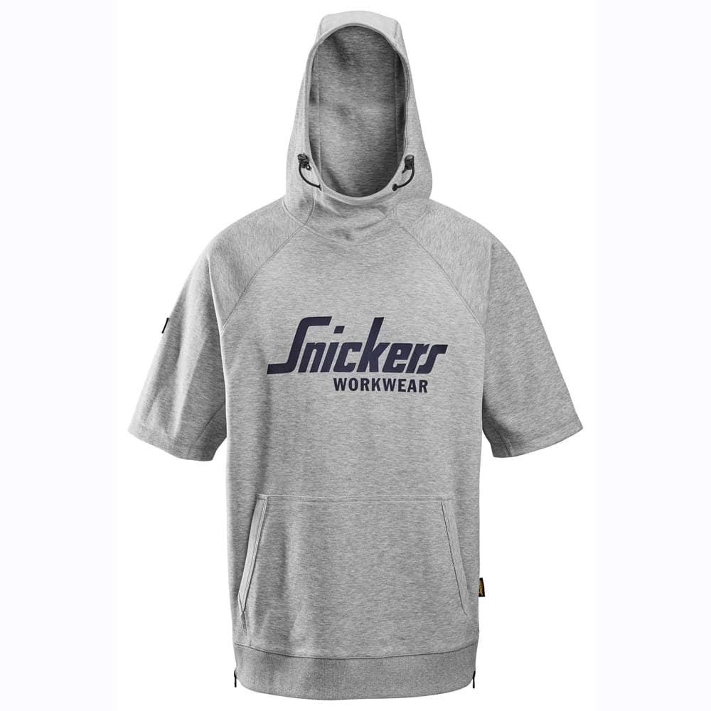 Snickers 2850 Logo Short Sleeve Hoodie Sweatshirt – Workwear Nation Ltd