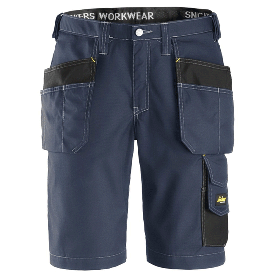 Snickers 3023 Craftsmen Holster Pocket Rip-Stop Shorts Various Colours Only Buy Now at Workwear Nation!