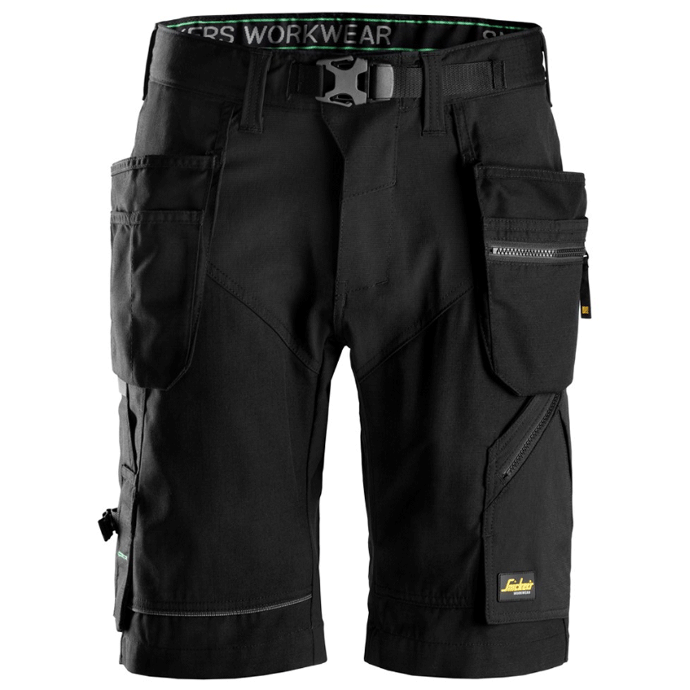 Snickers 6904 FlexiWork Holster Pocket Work Shorts Various Colours Workwear Nation Ltd