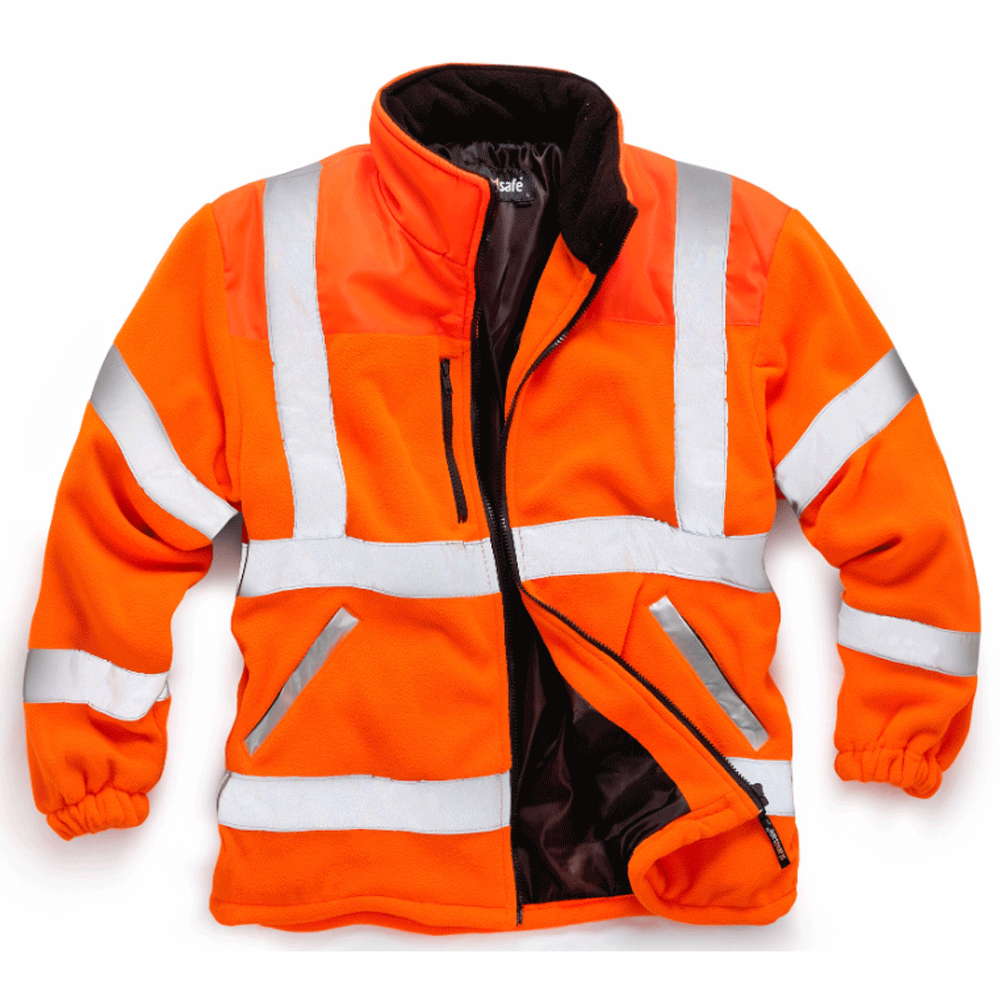 Standsafe HV022 Hi Vis Fleece Jacket Various Colours Workwear Nation Ltd