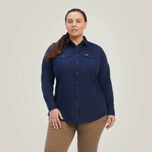  Ariat P20340 Womens Rebar Washed Twill Work Shirt