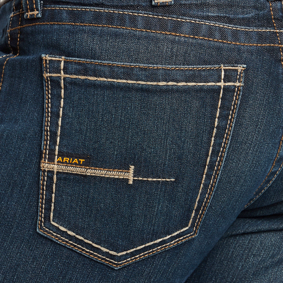 Ariat P21713 Rebar M7 Slim DuraStretch Edge Stackable Straight Leg Jean Bodie / 31" Waist / 32" Leg