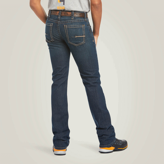 Ariat P21713 Rebar M7 Slim DuraStretch Edge Stackable Straight Leg Jean Bodie / 31" Waist / 32" Leg