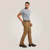 Ariat 10036734 Rebar M7 Slim DuraStretch Made Tough Straight Pant Field Khaki / 32" Waist / 32" Leg