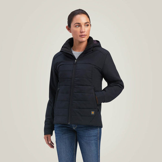 Ariat P22914 Women's Rebar Valkyrie Stretch Canvas Insulated Jacket