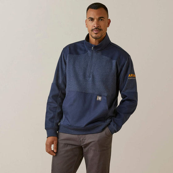 Ariat P27817 Rebar Workman Duracanvas 1/4 Zip Sweatshirt