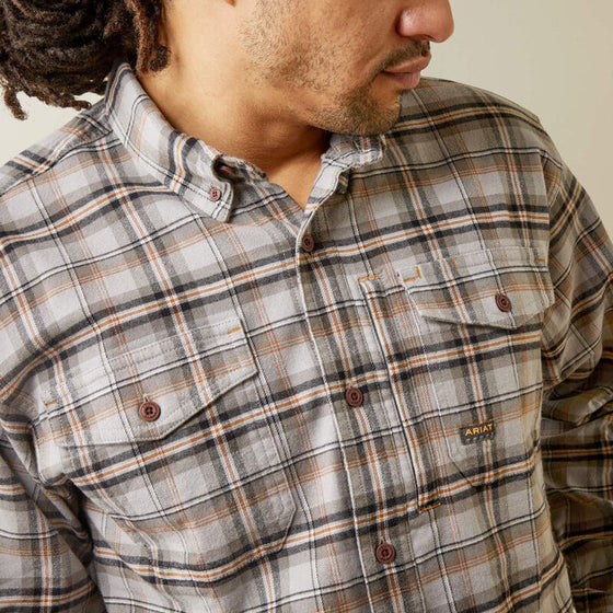 Ariat P15614 Rebar Flannel DuraStretch Work Shirt