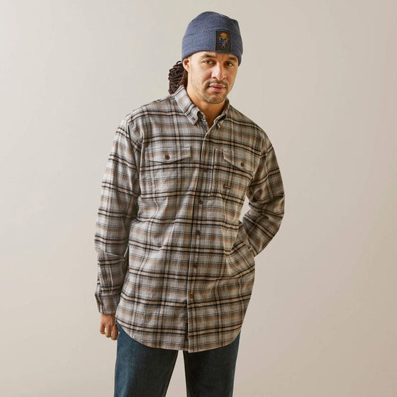 Ariat P15614 Rebar Flannel DuraStretch Work Shirt