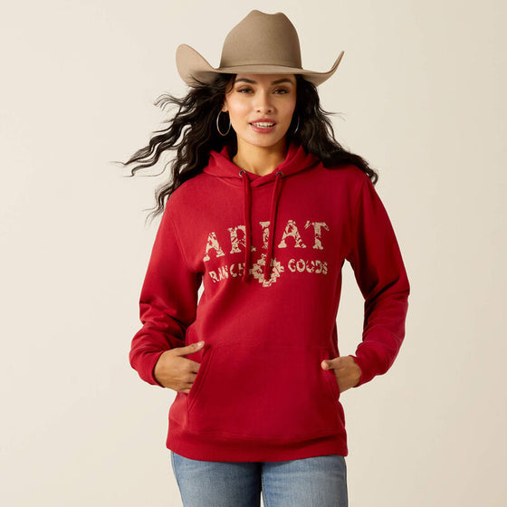 Ariat 10052410 Women's Ranch Goods Hoodie Sweatshirt