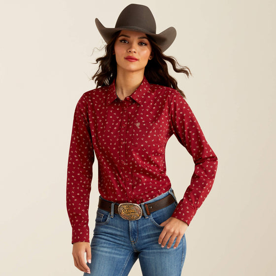 Ariat 10052790 Women's Kirby Stretch Western Shirt