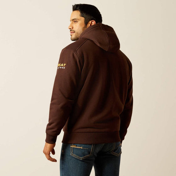 Ariat P30438 Rebar All-Weather Sherpa-Lined Full Zip Hoodie