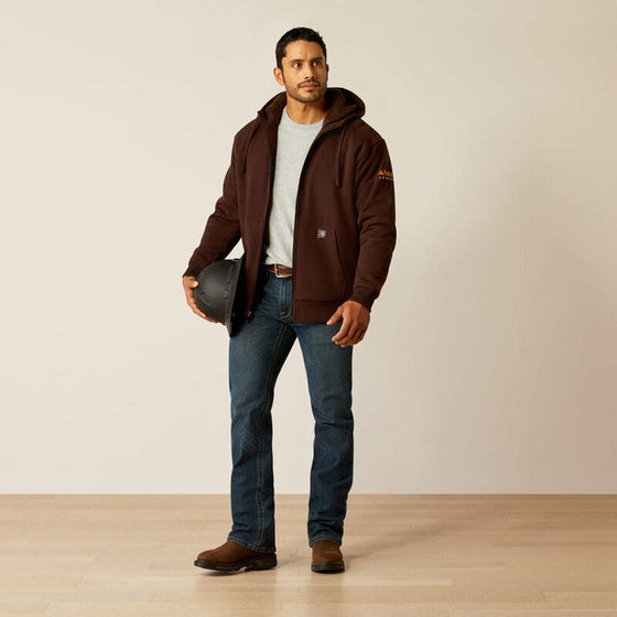 Ariat P30438 Rebar All-Weather Sherpa-Lined Full Zip Hoodie