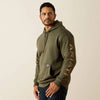 Ariat 10062544 Rebar Workman Graphic Hoodie