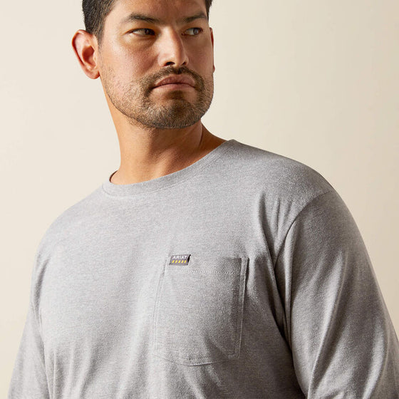 Ariat 10062748 Rebar Cotton Strong Standard Pocket T-Shirt
