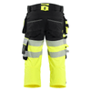 Blaklader 1123 Hi-Vis 4-Way Stretch 3/4 Pirate Trousers - Workwear Nation Ltd