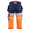 Blaklader 1123 Hi-Vis 4-Way Stretch 3/4 Pirate Trousers - Workwear Nation Ltd