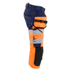 Blaklader 1123 Hi-Vis 4-Way Stretch 3/4 Pirate Trousers - Workwear Nation Ltd
