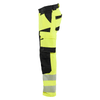 Blaklader 1124 Hi-Vis 4-Way Stretch Kneepad Trousers Hi-Vis Yellow - Workwear Nation Ltd