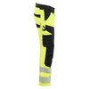 Blaklader 1124 Hi-Vis 4-Way Stretch Kneepad Trousers Hi-Vis Yellow - Workwear Nation Ltd