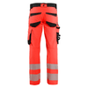 Blaklader 1124 Hi-Vis 4-Way Kneepad Stretch Trousers - Workwear Nation Ltd