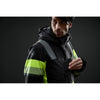 Snickers 1135 High-Vis Class 1 Waterproof Stretch Jacket