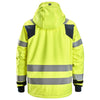 Snickers 1162 ProtecWork, Waterproof Insulated Hood Jacket, High-Vis Class 3