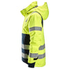 Snickers 1162 ProtecWork, Waterproof Insulated Hood Jacket, High-Vis Class 3