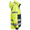 Snickers 1162 ProtecWork, Waterproof Insulated Hood Jacket, High-Vis Class 3