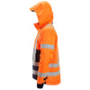 Snickers 1164 ProtecWork, Insulated Hood Jacket, High-Vis Class 3