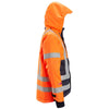 Snickers 1164 ProtecWork, Insulated Hood Jacket, High-Vis Class 3